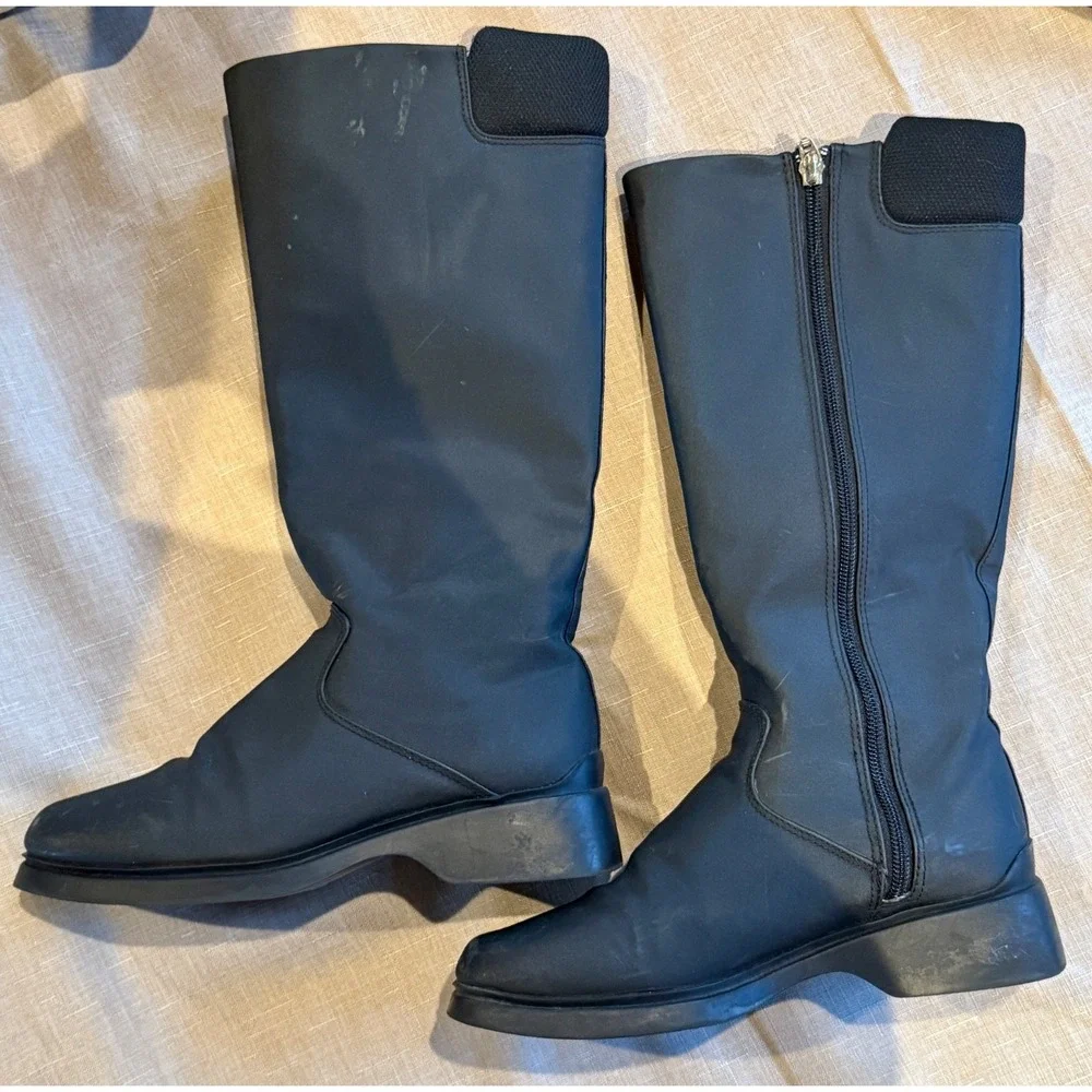 Etienne Aigner Riding Boots Water Resistent Winter Lined Warm Size 6M